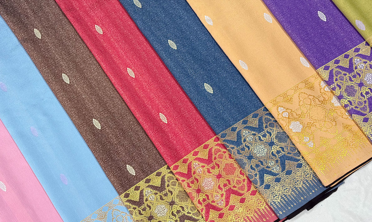 Kain Sarung Tradisional Nasional Asia Tenggara